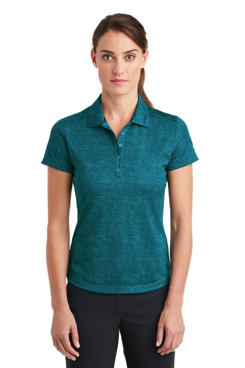 Nike Ladies Dri-FIT Crosshatch Polo. 838961 - uslegacypromotions