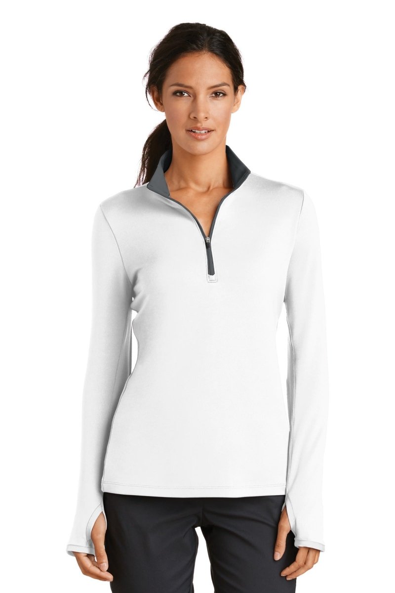 Nike Ladies Dri-FIT Stretch 1/2-Zip Cover-Up. 779796 - uslegacypromotions