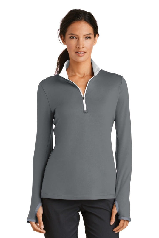 Nike Ladies Dri-FIT Stretch 1/2-Zip Cover-Up. 779796 - uslegacypromotions