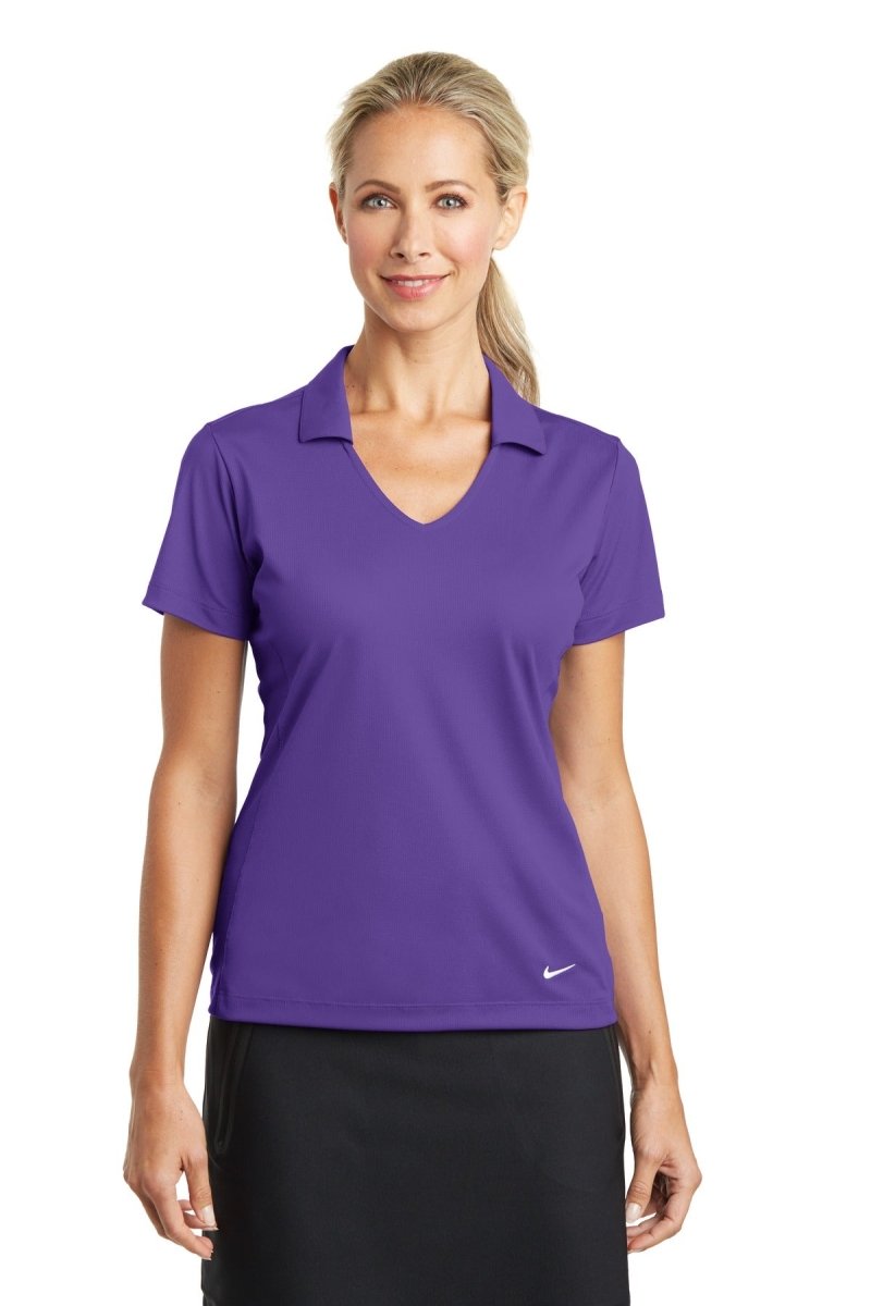 Nike Ladies Dri-FIT Vertical Mesh Polo. 637165 - uslegacypromotions