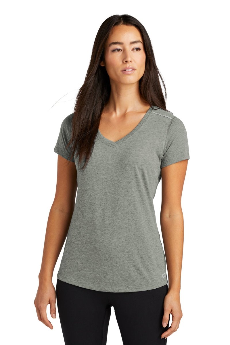 OGIO Â® Ladies Peak V-Neck Tee. LOE337 - uslegacypromotions