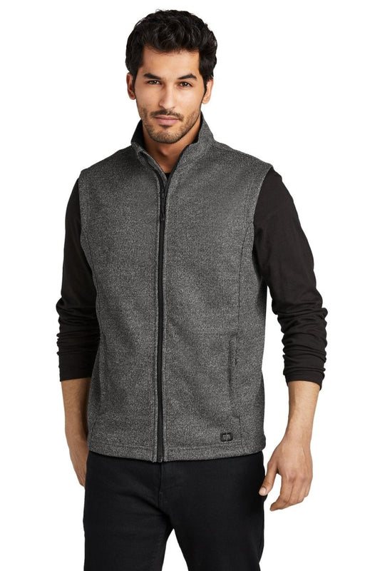 OGIOÂ® Grit Fleece Vest OG730 - uslegacypromotions