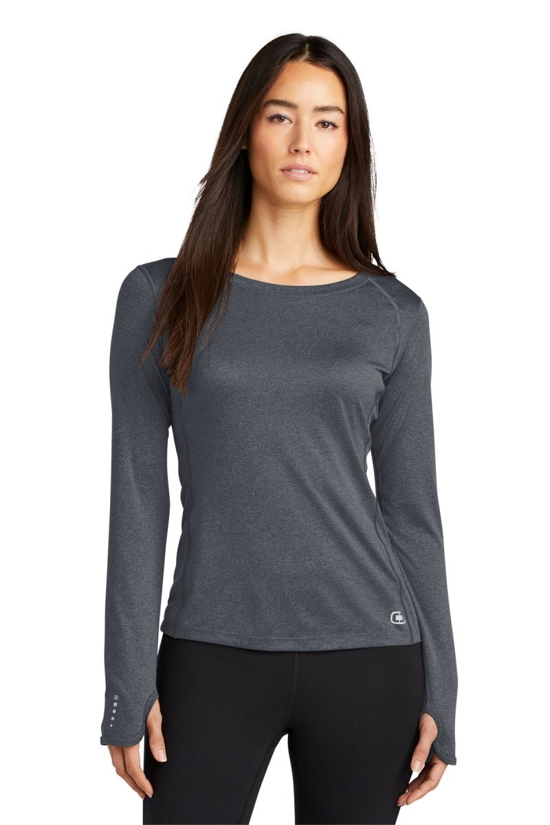 OGIOÂ® Ladies Long Sleeve Pulse Crew. LOE321 - uslegacypromotions