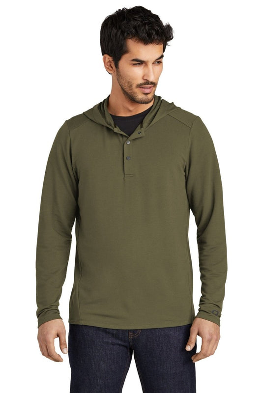 OGIOÂ® Luuma Flex Hooded Henley OG826 - uslegacypromotions