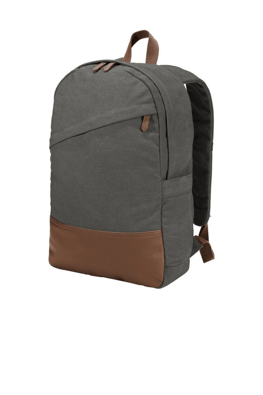 Port Authority Â® Cotton Canvas Backpack. BG210 - uslegacypromotions