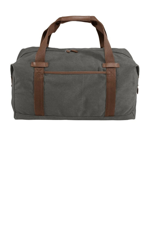 Port Authority Â® Cotton Canvas Duffel. BG803 - uslegacypromotions