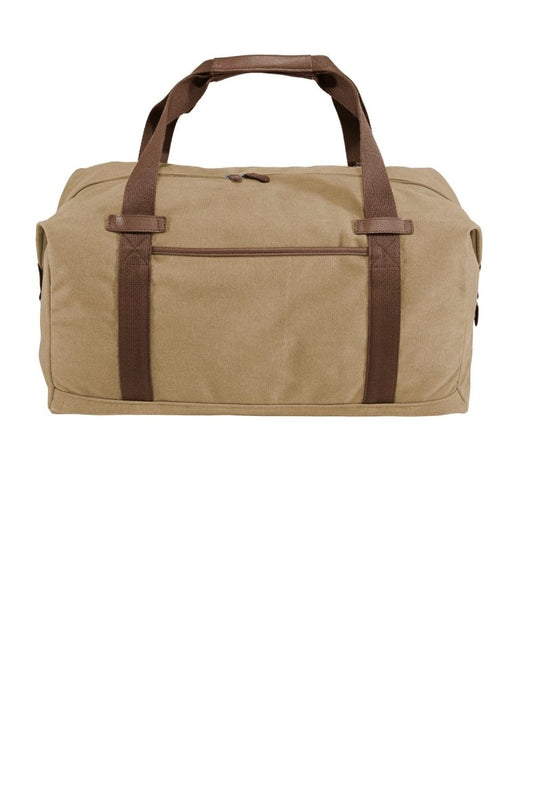 Port Authority Â® Cotton Canvas Duffel. BG803 - uslegacypromotions