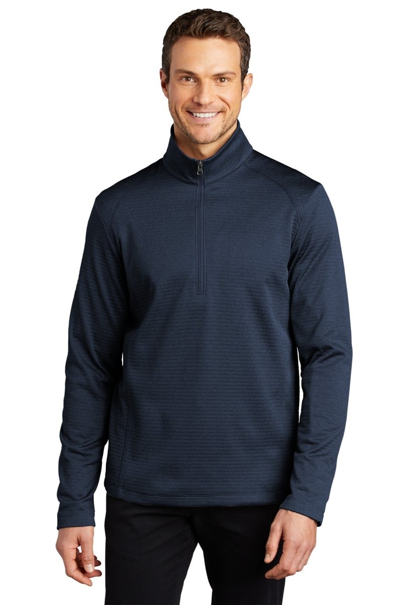 Port Authority Â® Diamond Heather Fleece 1/4-Zip Pullover F248 - uslegacypromotions