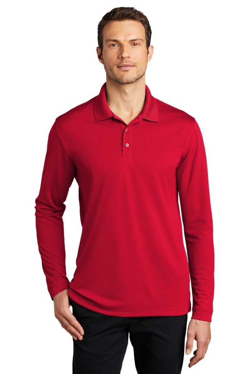 Port Authority Â® Dry Zone Â® UV Micro-Mesh Long Sleeve Polo K110LS - uslegacypromotions