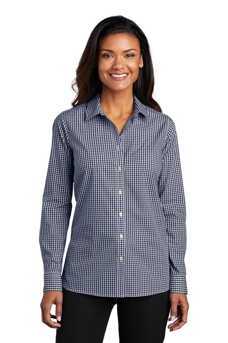 Port Authority Â® Ladies Broadcloth Gingham Easy Care Shirt LW644 - uslegacypromotions