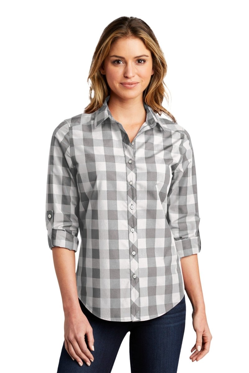 Port Authority Â® Ladies Everyday Plaid Shirt. LW670 - uslegacypromotions
