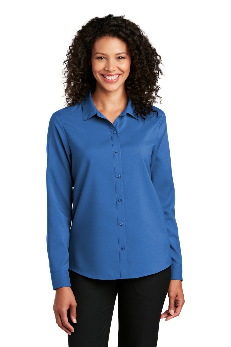 Port Authority Â® Ladies Long Sleeve Performance Staff Shirt LW401 - uslegacypromotions