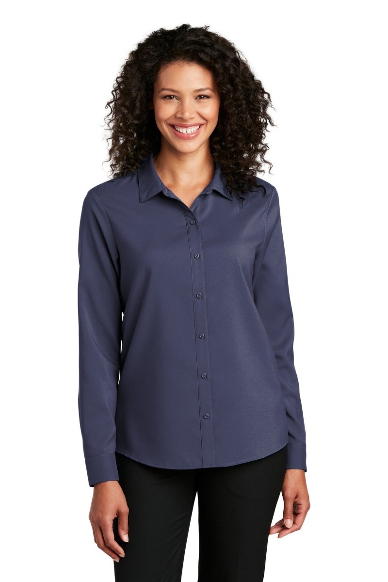 Port Authority Â® Ladies Long Sleeve Performance Staff Shirt LW401 - uslegacypromotions