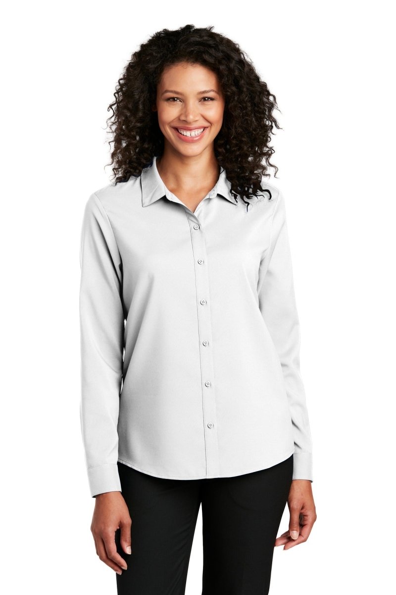 Port Authority Â® Ladies Long Sleeve Performance Staff Shirt LW401 - uslegacypromotions