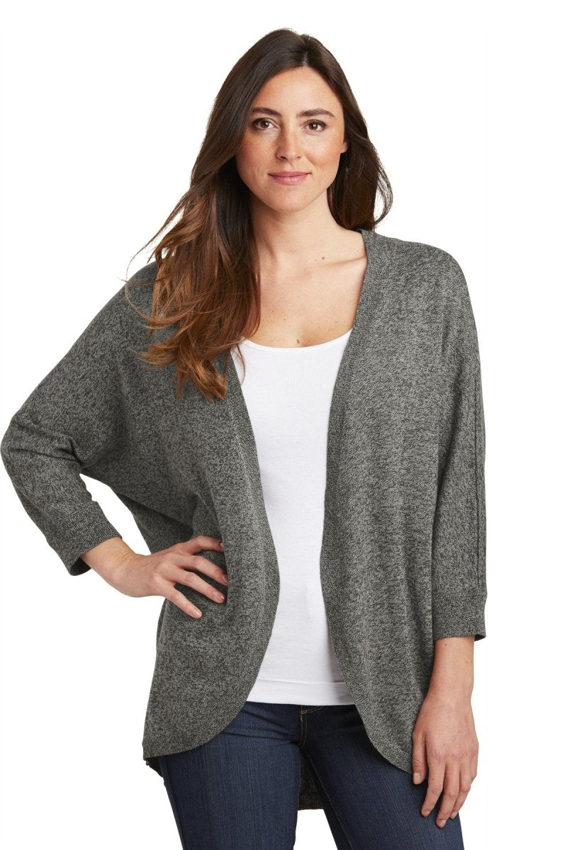 Port Authority Â® Ladies Marled Cocoon Sweater. LSW416 - uslegacypromotions