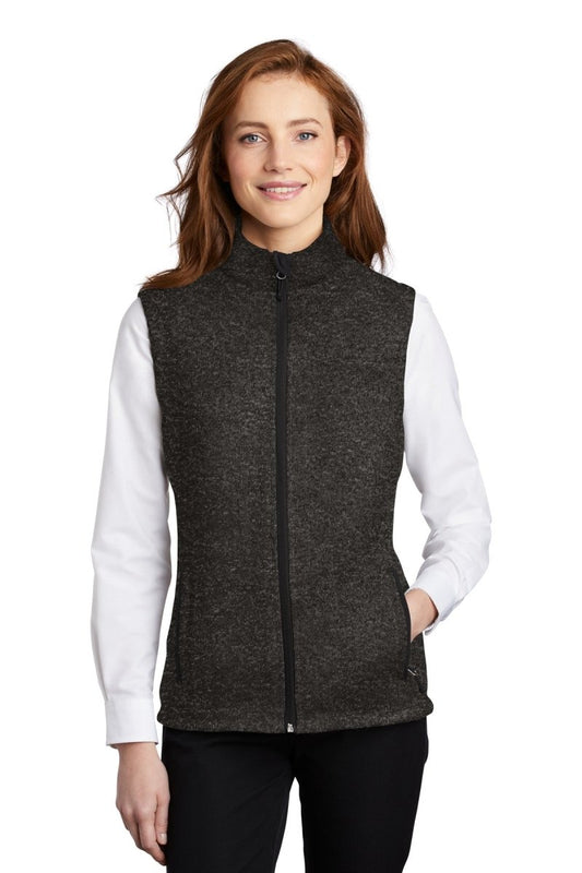 Port Authority Â® Ladies Sweater Fleece Vest L236 - uslegacypromotions