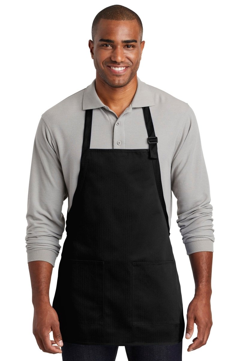 Port Authority Â® Medium-Length Two-Pocket Bib Apron. A601 - uslegacypromotions
