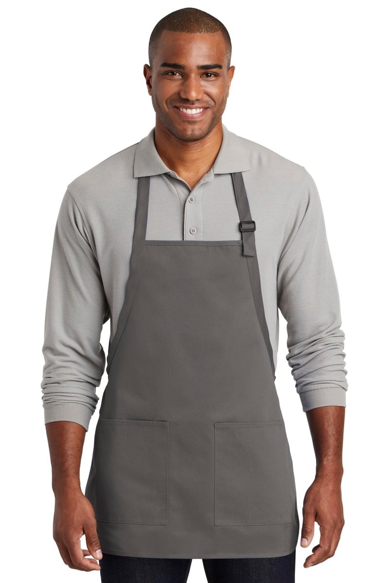 Port Authority Â® Medium-Length Two-Pocket Bib Apron. A601 - uslegacypromotions