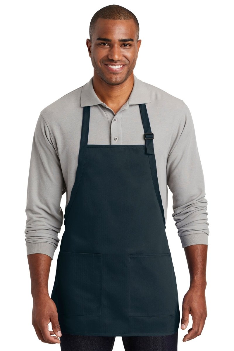Port Authority Â® Medium-Length Two-Pocket Bib Apron. A601 - uslegacypromotions