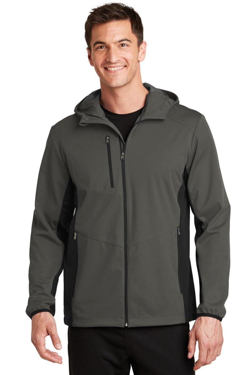 Port AuthorityÂ® Active Hooded Soft Shell Jacket. J719 - uslegacypromotions