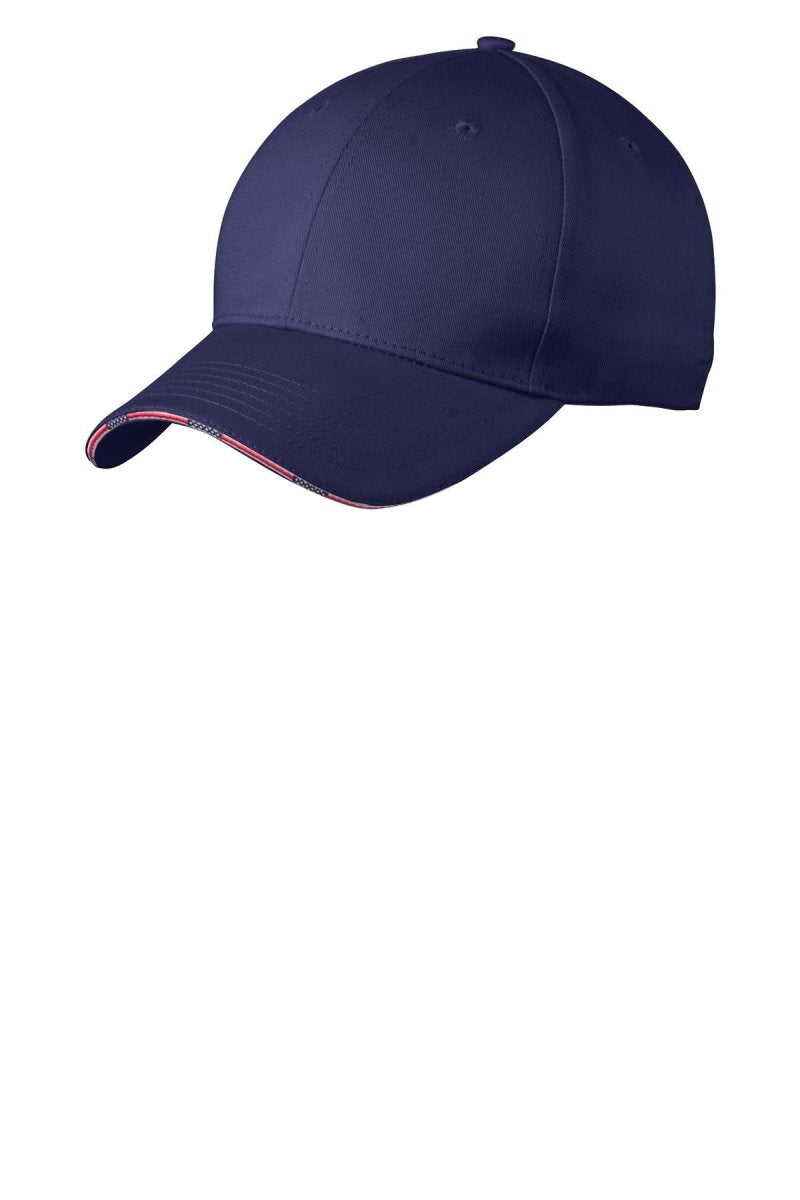 Port AuthorityÂ® Americana Flag Sandwich Cap. C829 - uslegacypromotions