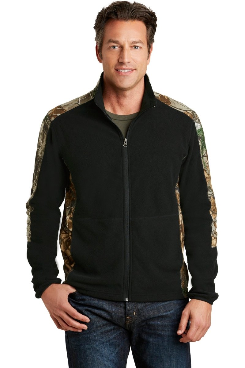 Port AuthorityÂ® Camouflage Microfleece Full-Zip Jacket. F230C - uslegacypromotions