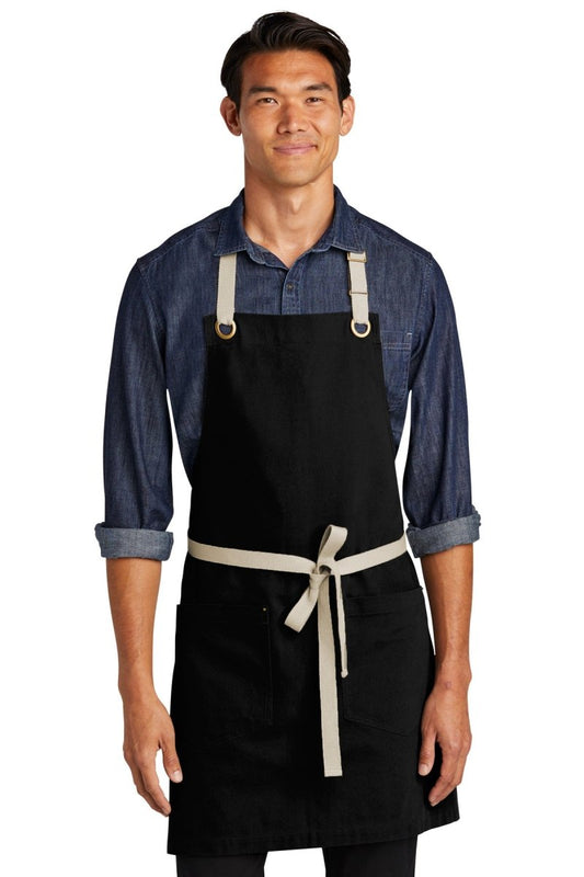 Port AuthorityÂ® Canvas Full-Length Two-Pocket Apron A815 - uslegacypromotions