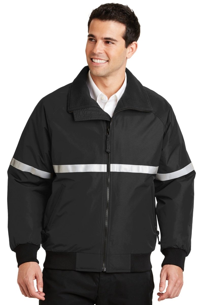 Port AuthorityÂ® Challengerâ„¢ Jacket with Reflective Taping. J754R - uslegacypromotions