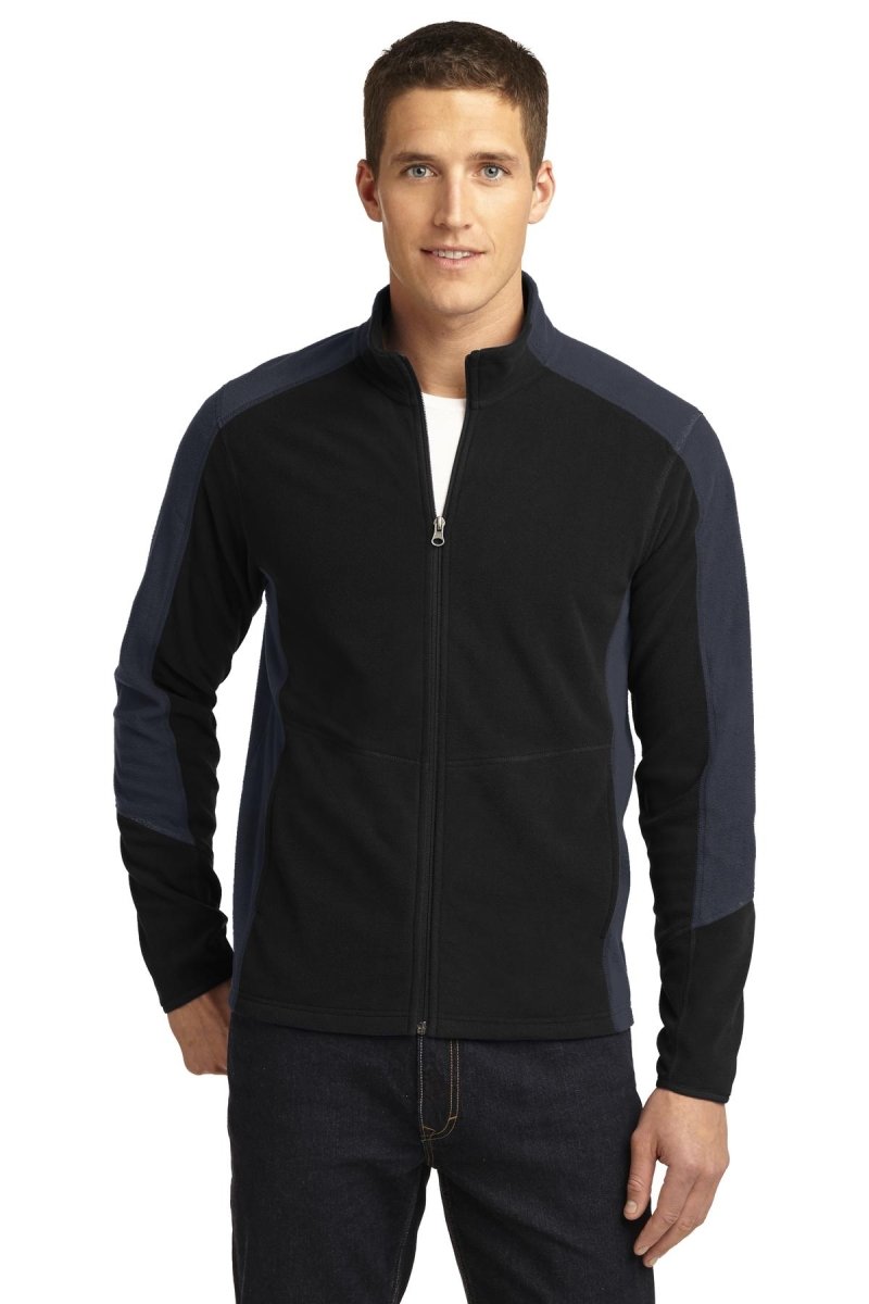 Port AuthorityÂ® Colorblock Microfleece Jacket. F230 - uslegacypromotions