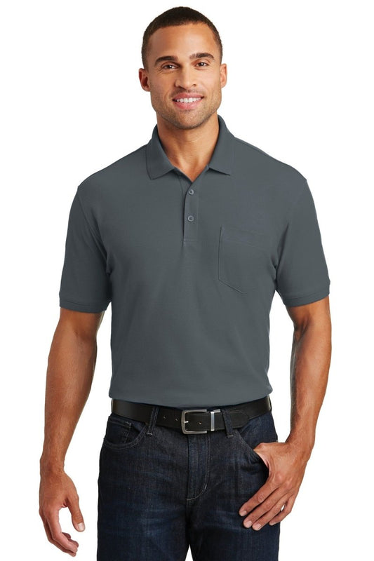 Port AuthorityÂ® Core Classic Pique Pocket Polo. K100P - uslegacypromotions