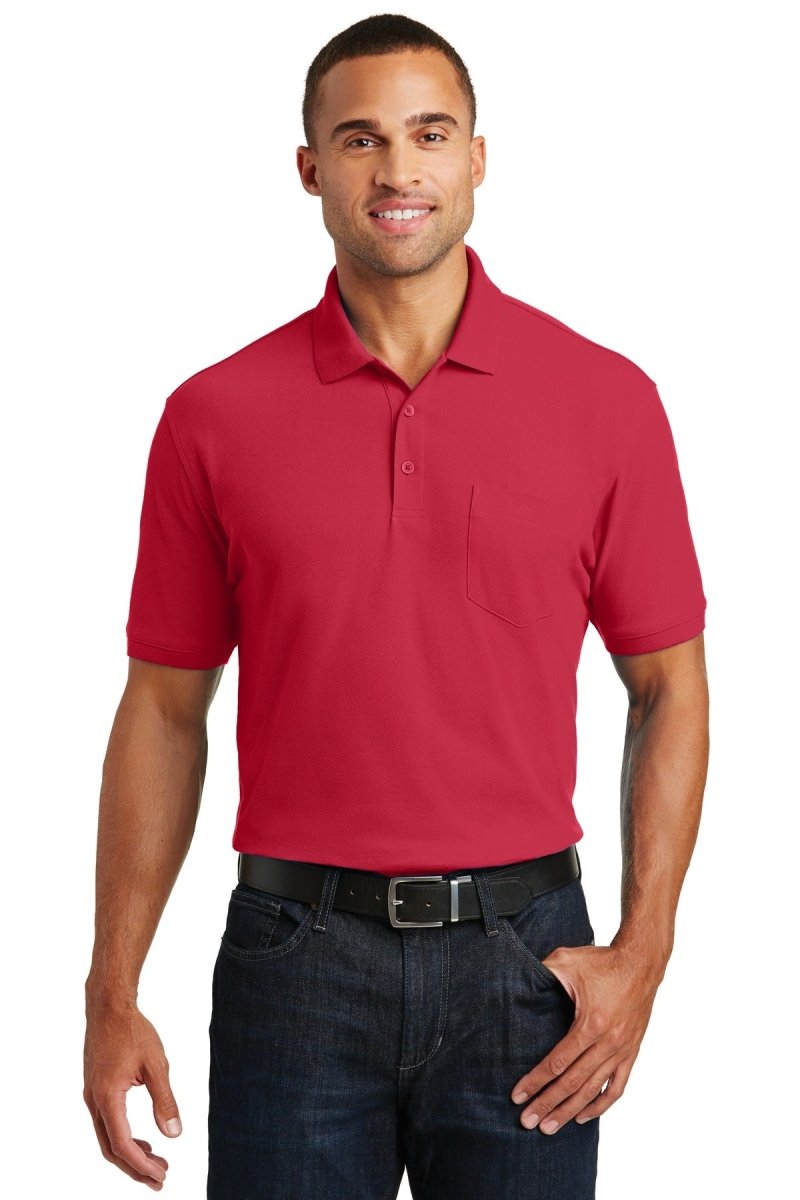 Port AuthorityÂ® Core Classic Pique Pocket Polo. K100P - uslegacypromotions