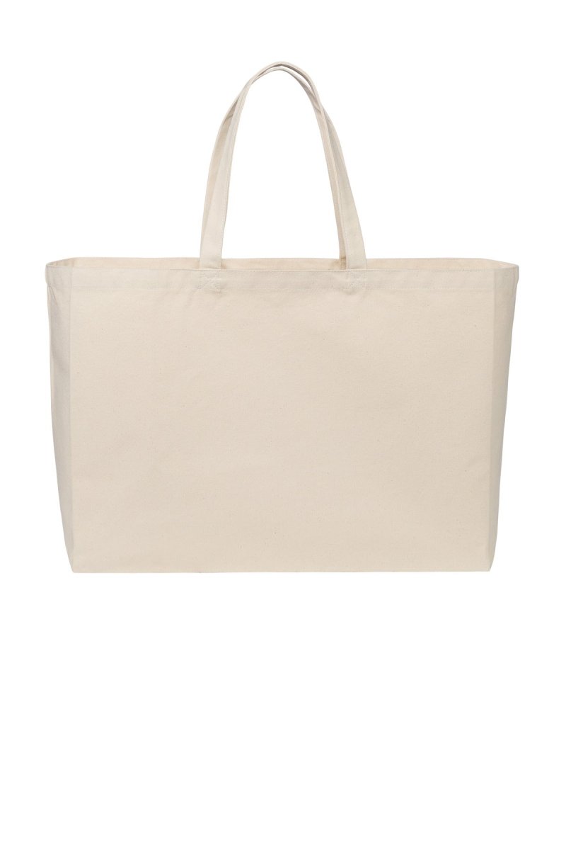 Port AuthorityÂ® Cotton Canvas Jumbo Tote BG427 - uslegacypromotions