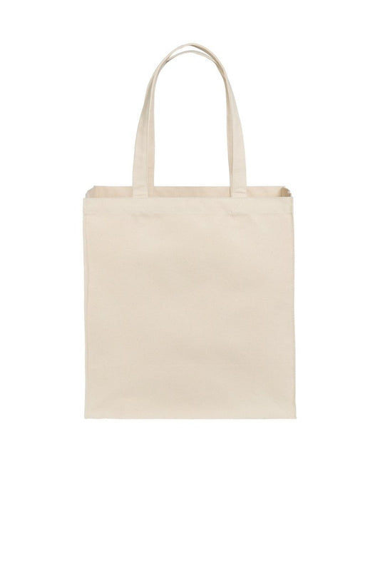 Port AuthorityÂ® Cotton Canvas Over-the-Shoulder Tote BG426 - uslegacypromotions
