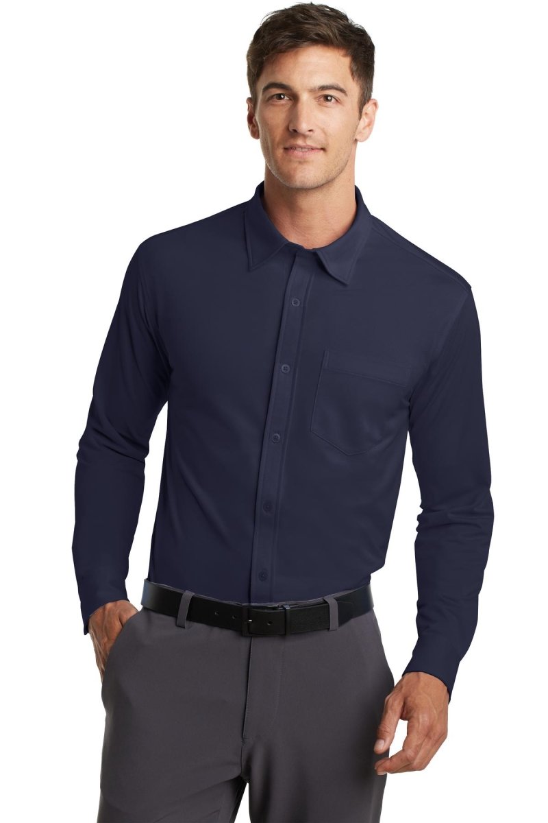 Port AuthorityÂ® Dimension Knit Dress Shirt. K570 - uslegacypromotions