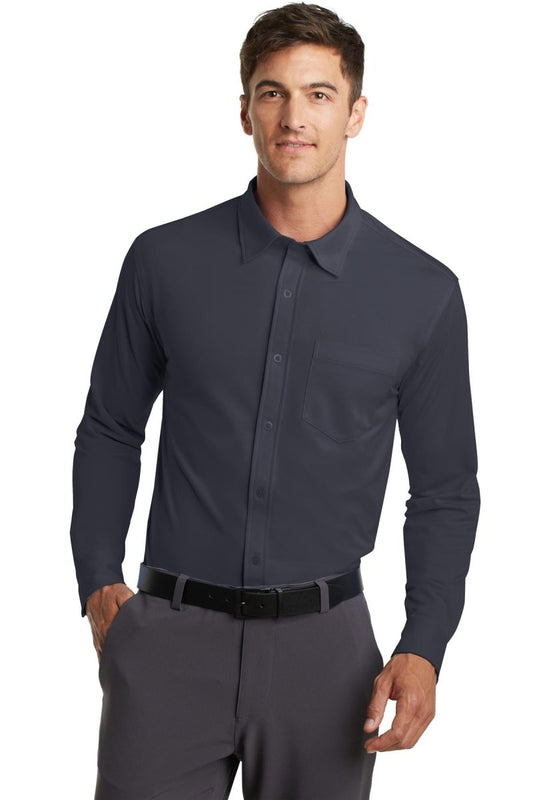 Port AuthorityÂ® Dimension Knit Dress Shirt. K570 - uslegacypromotions