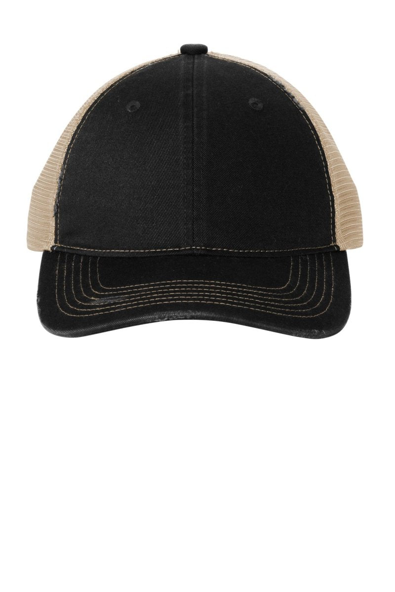 Port AuthorityÂ® Distressed Mesh Back Cap C600 - uslegacypromotions