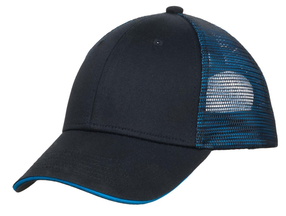 Port AuthorityÂ® Double Mesh Snapback Sandwich Bill Cap. C818 - uslegacypromotions