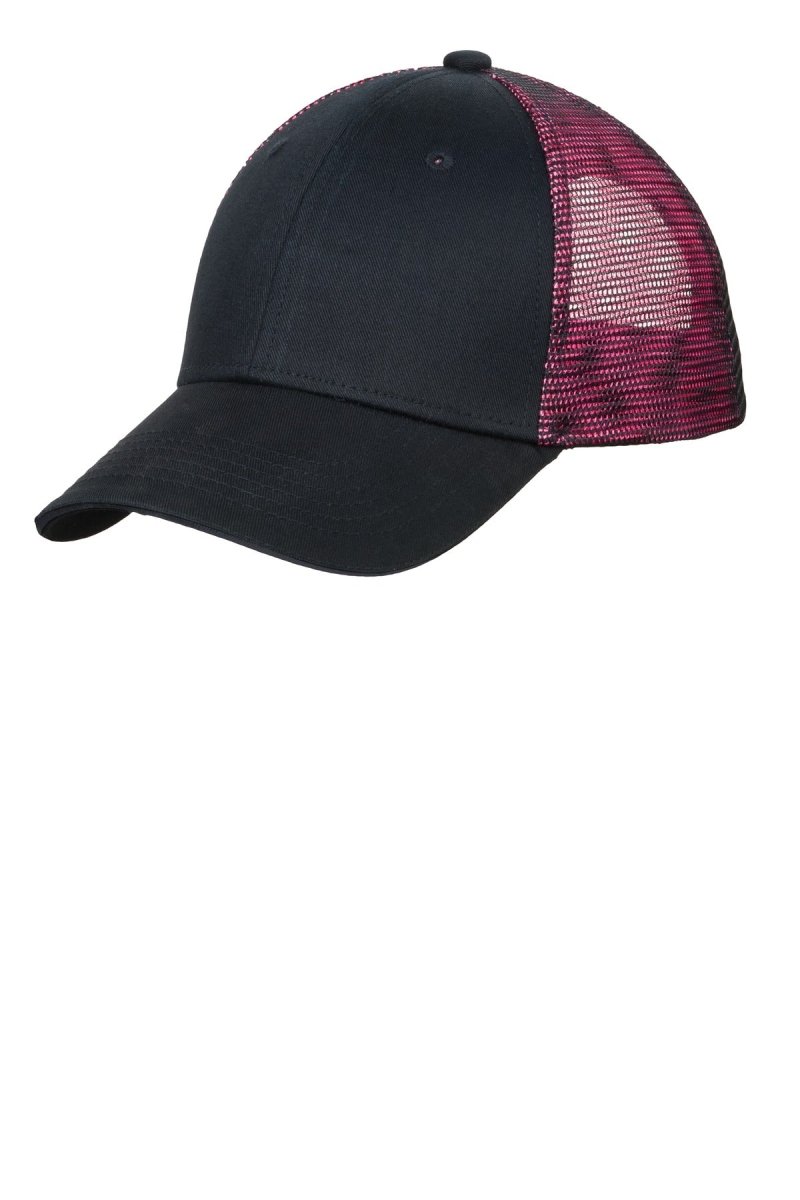 Port AuthorityÂ® Double Mesh Snapback Sandwich Bill Cap. C818 - uslegacypromotions