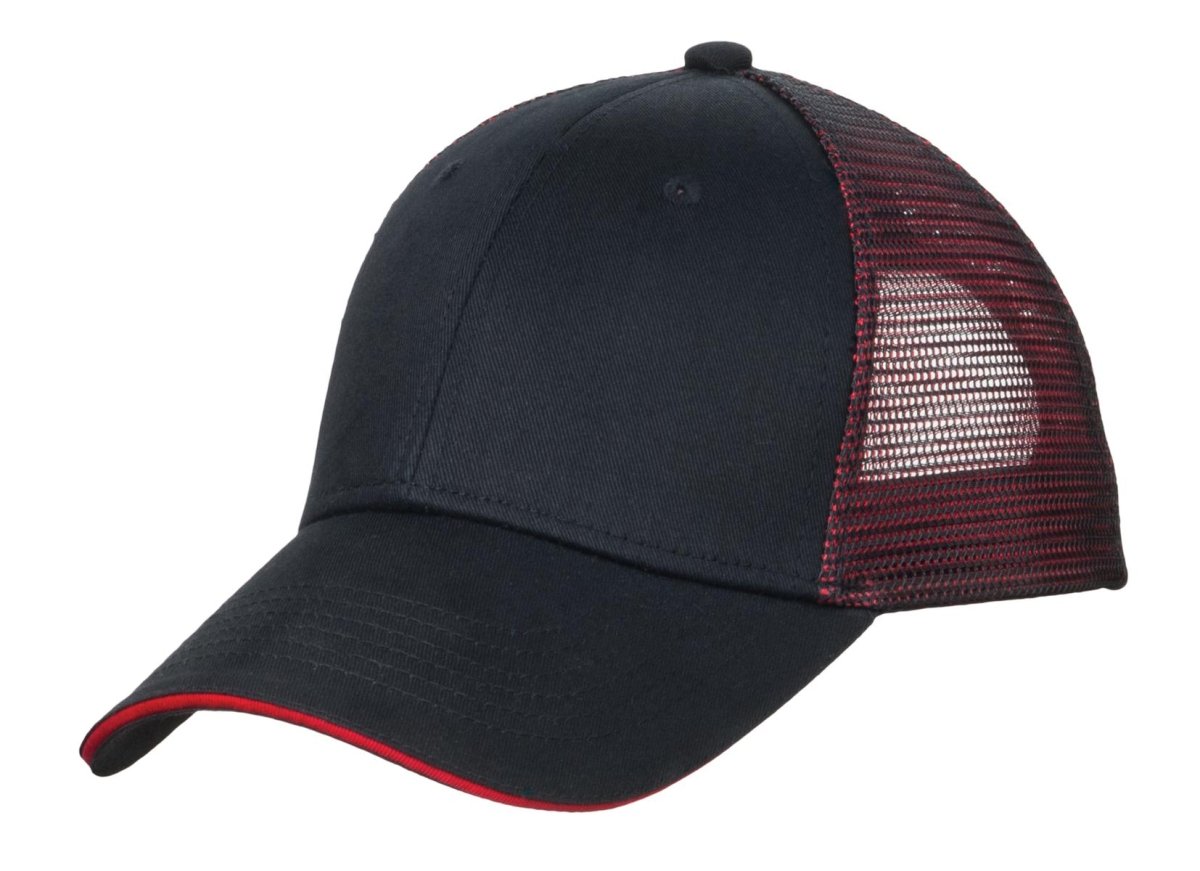 Port AuthorityÂ® Double Mesh Snapback Sandwich Bill Cap. C818 - uslegacypromotions