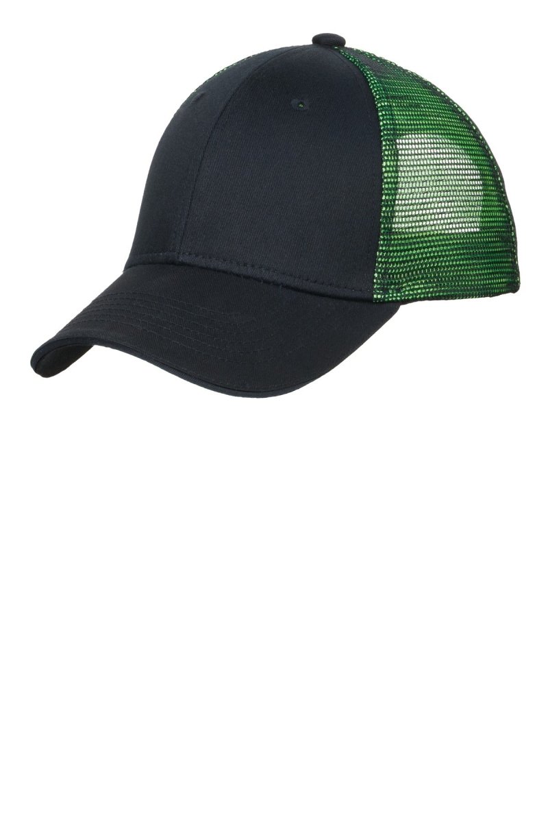 Port AuthorityÂ® Double Mesh Snapback Sandwich Bill Cap. C818 - uslegacypromotions