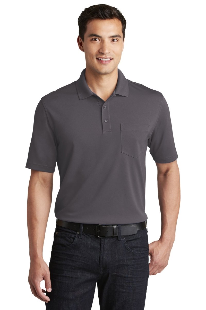 Port AuthorityÂ® Dry ZoneÂ® UV Micro-Mesh Pocket Polo. K110P - uslegacypromotions