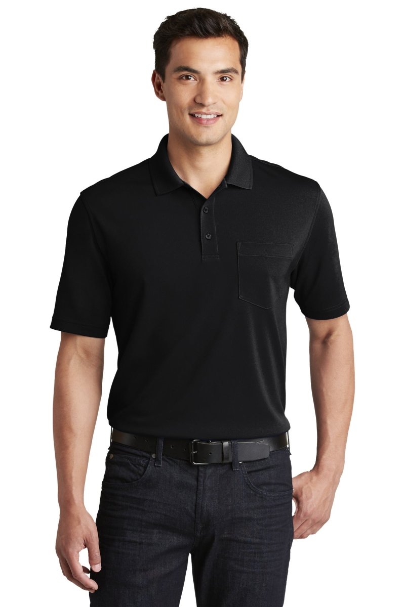 Port AuthorityÂ® Dry ZoneÂ® UV Micro-Mesh Pocket Polo. K110P - uslegacypromotions