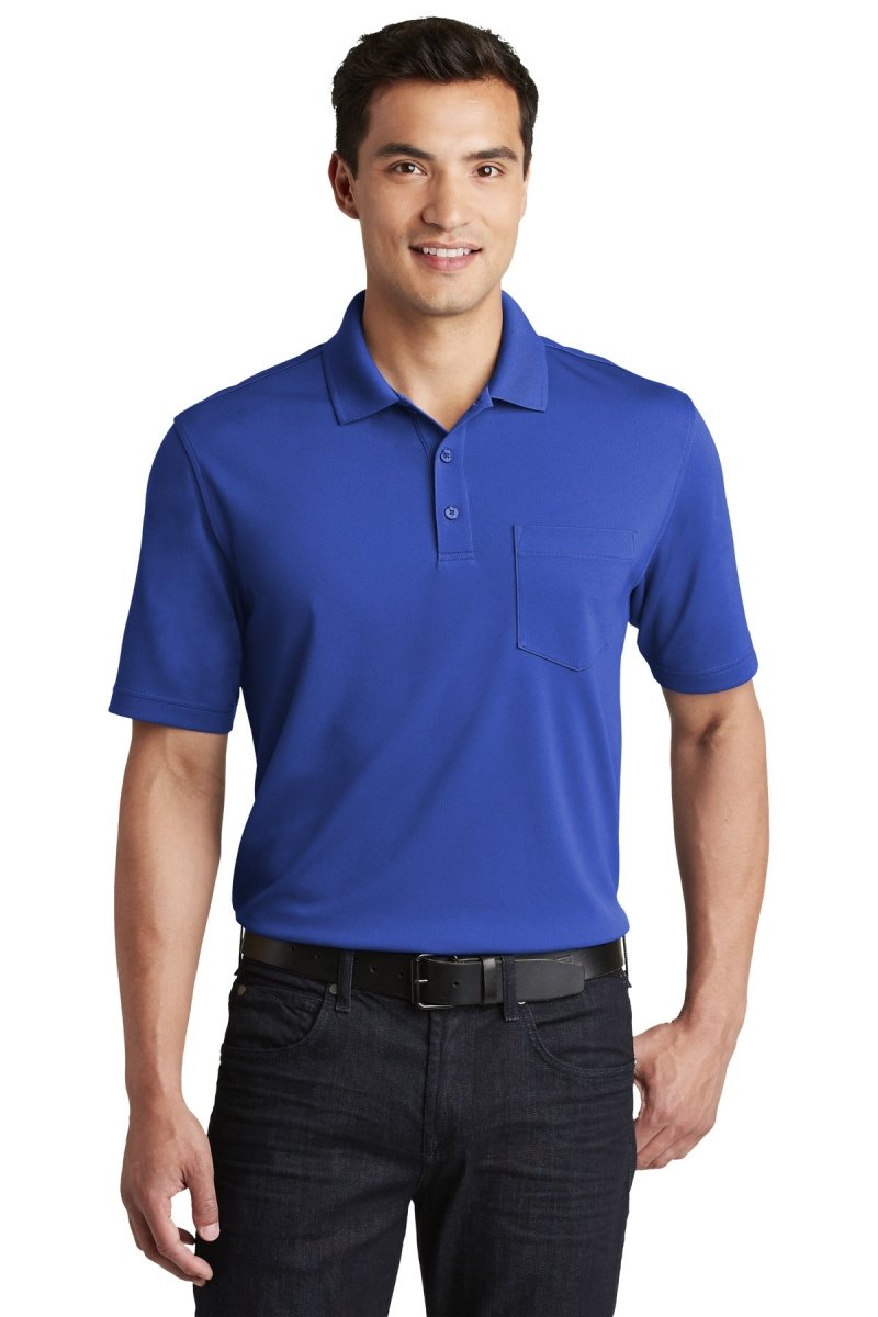 Port AuthorityÂ® Dry ZoneÂ® UV Micro-Mesh Pocket Polo. K110P - uslegacypromotions