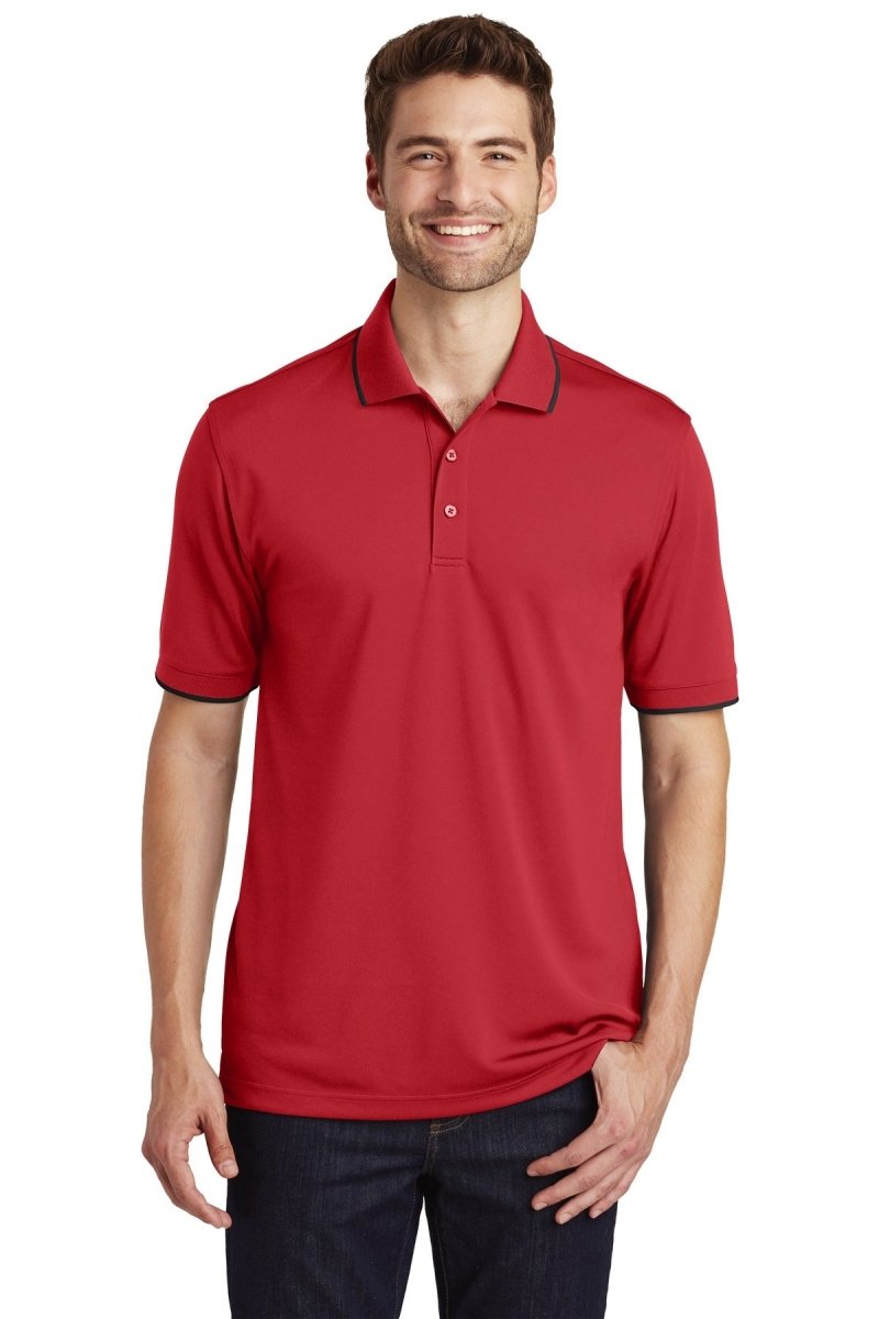 Port AuthorityÂ® Dry ZoneÂ® UV Micro-Mesh Tipped Polo. K111 - uslegacypromotions