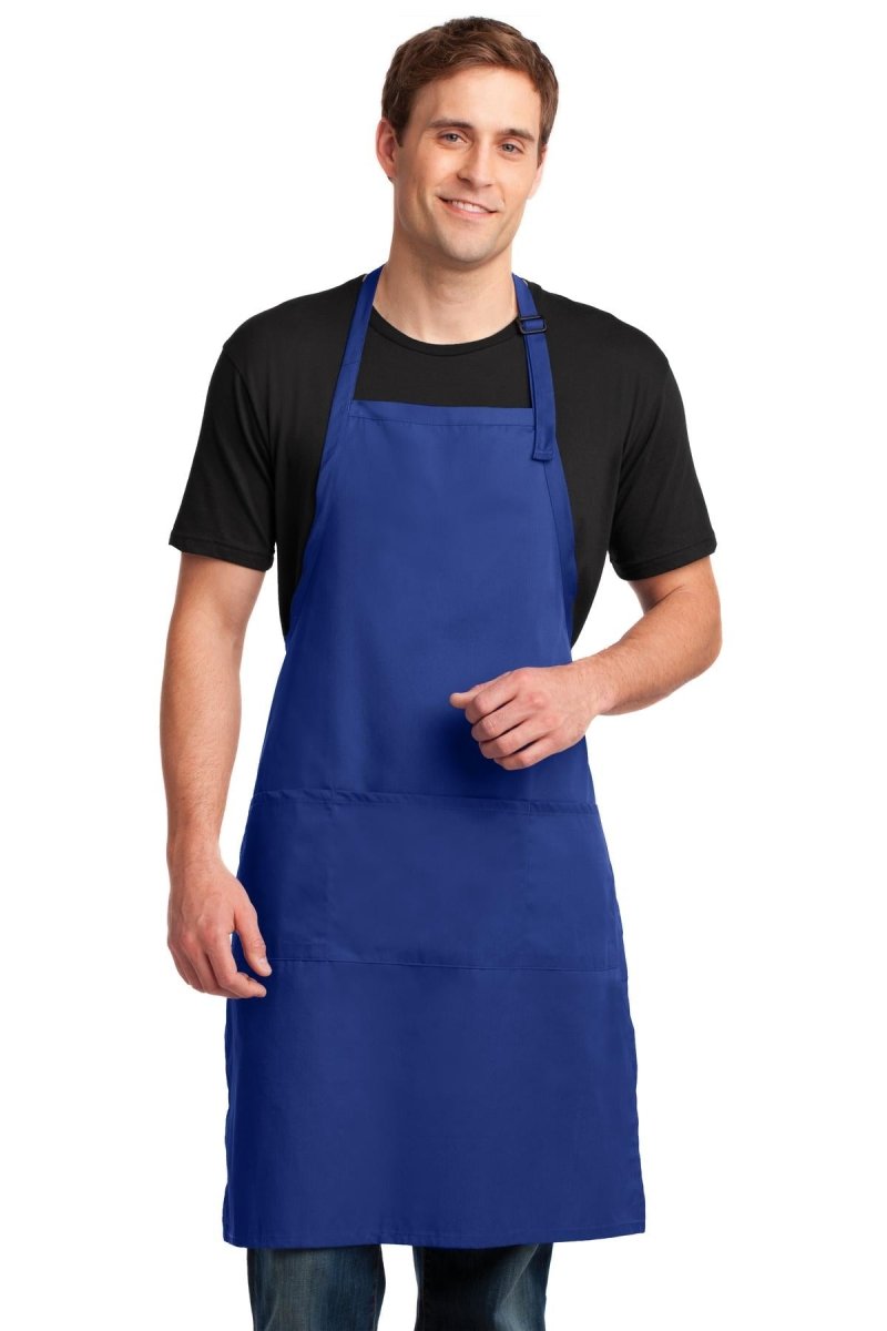 Port AuthorityÂ® Easy Care Extra Long Bib Apron with Stain Release. A700 - uslegacypromotions