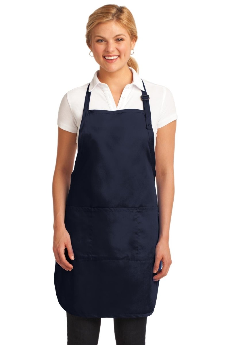 Port AuthorityÂ® Easy Care Full-Length Apron with Stain Release. A703 - uslegacypromotions