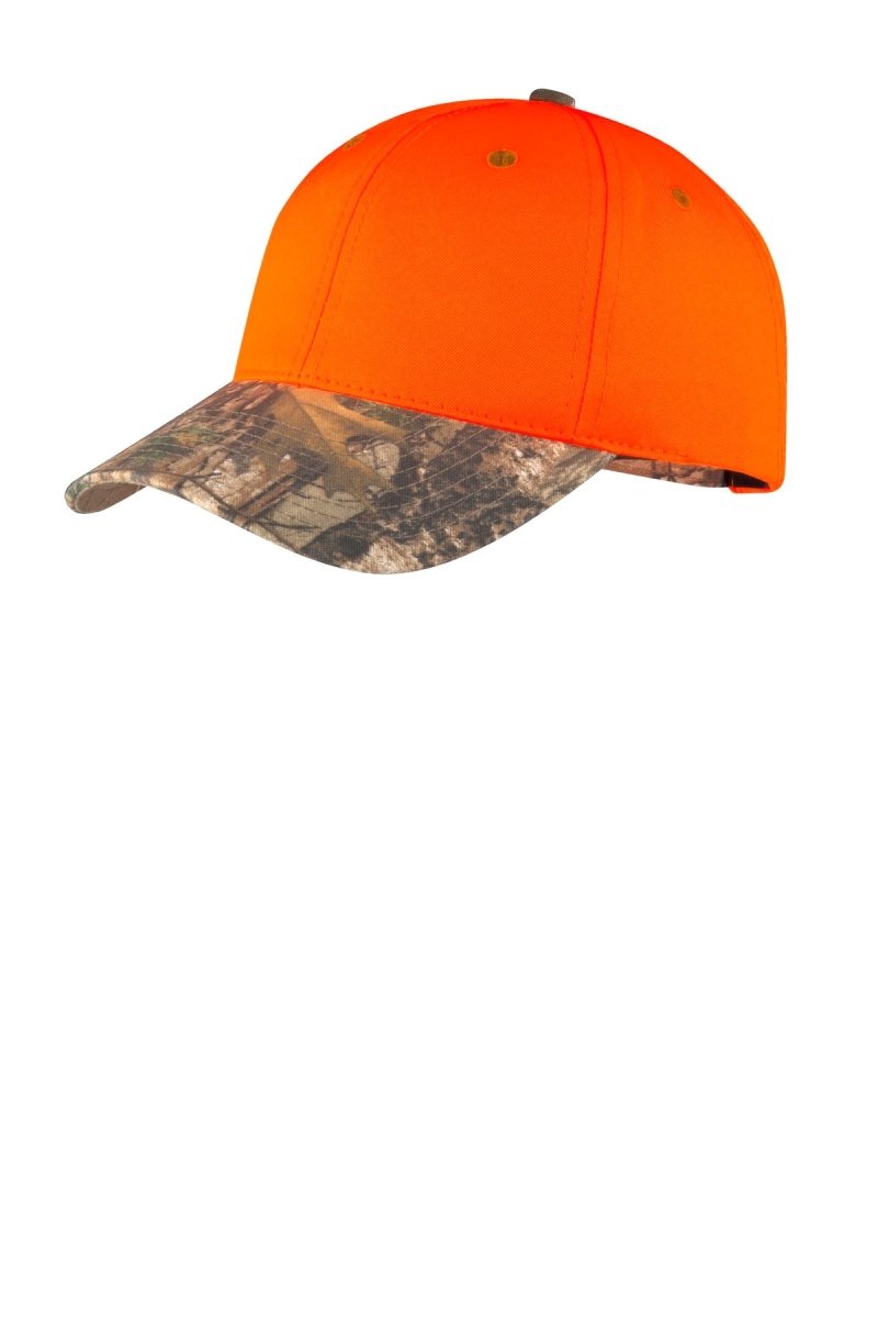 Port AuthorityÂ® Enhanced Visibility Cap with Camo Brim. C804 - uslegacypromotions