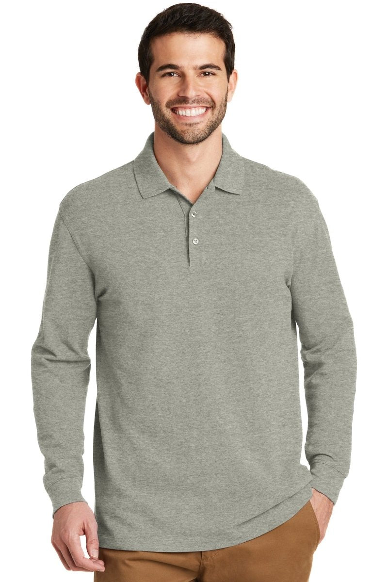 Port AuthorityÂ® EZCottonÂ® Long Sleeve Polo. K8000LS - uslegacypromotions