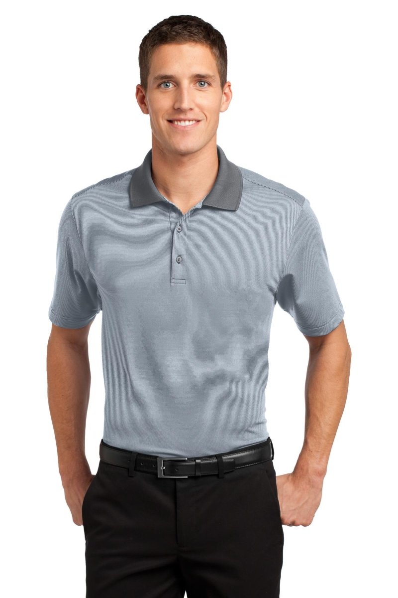 Port AuthorityÂ® Fine Stripe Performance Polo. K558 - uslegacypromotions