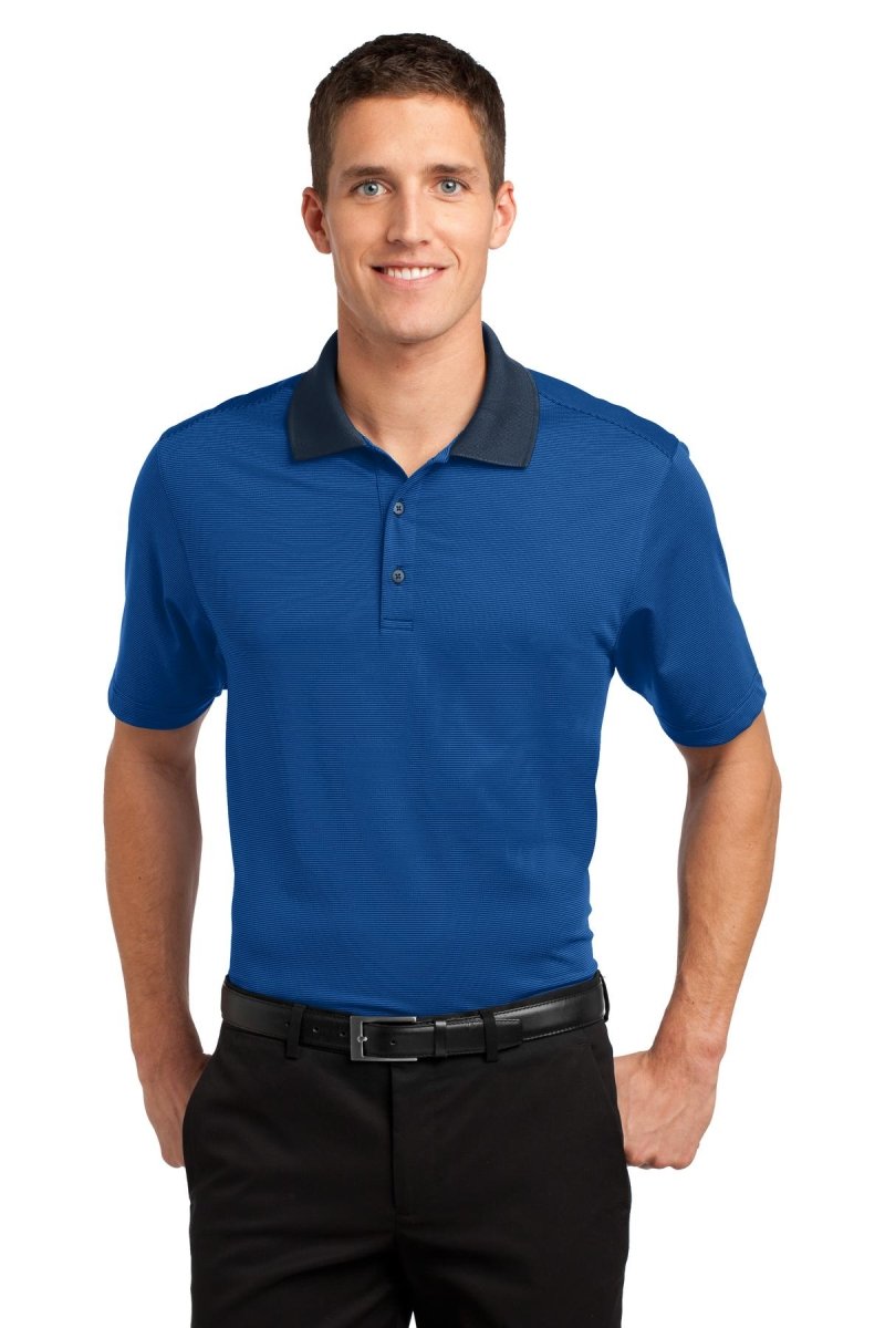 Port AuthorityÂ® Fine Stripe Performance Polo. K558 - uslegacypromotions